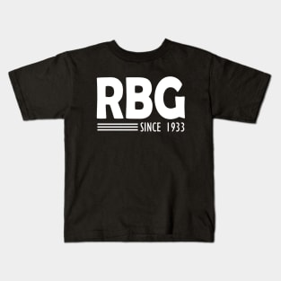 RBG Since 1933 w Kids T-Shirt